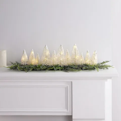 HOME STORIES BOTTLE BRUSH TREE CENTREPIECE