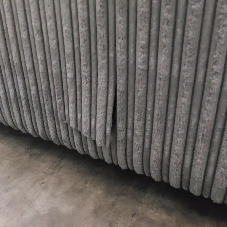 AMALFI RIGHT HAND SCATTER BACK FABRIC CORNER CHAISE SOFA - CHARCOAL  RRP £999