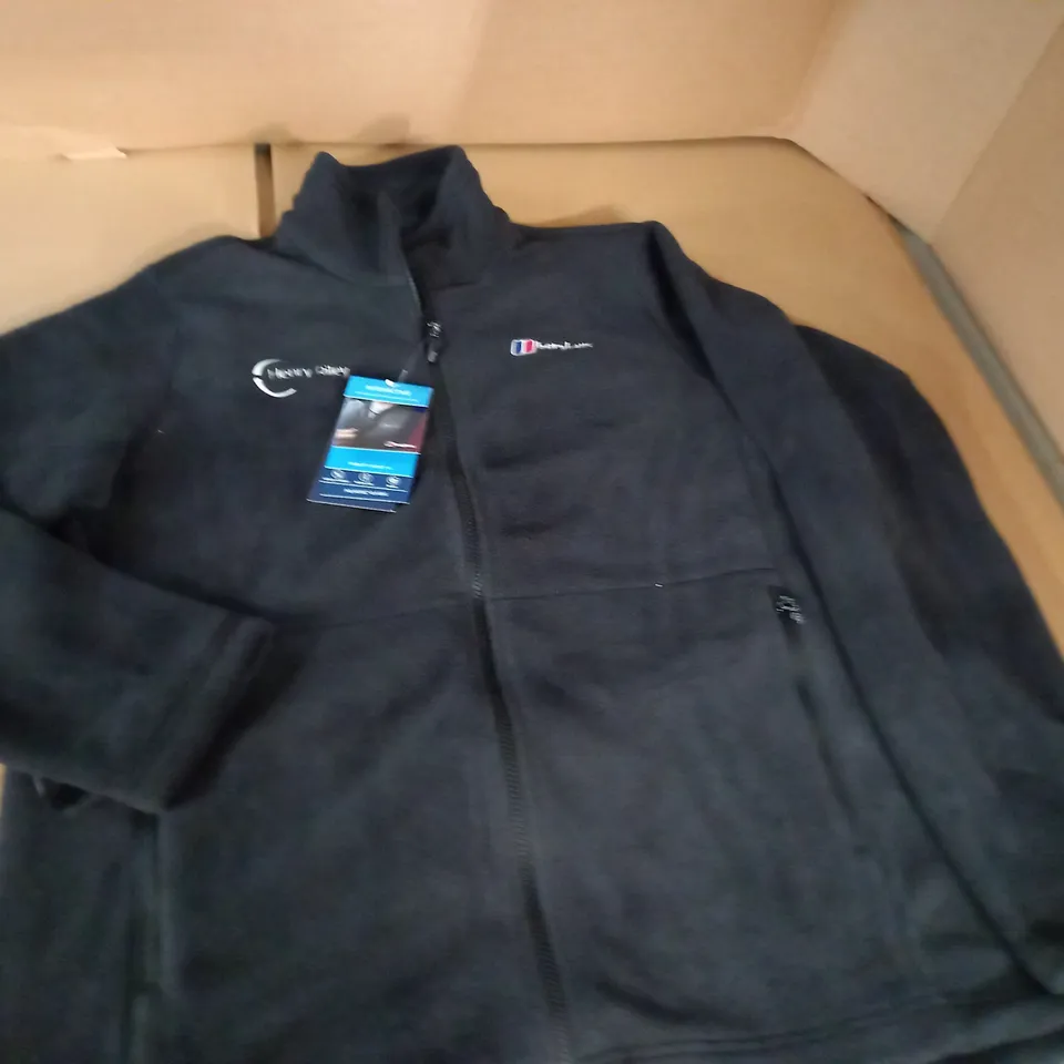 BERGHAUS HENRY RILEY BRANDED ZIP THROUGH FLEECE - UK XL
