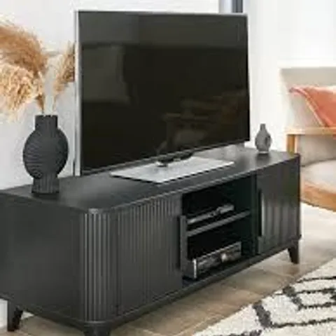 BOXED CARINA TV UNIT - FITS UP TO 50 INCH TV - BLACK (1 BOX)