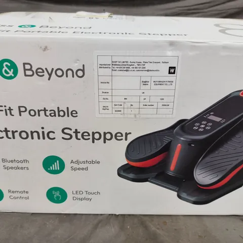 BLISS & BEYOND STEPFIT PORTABLE ELECTRONIC STEPPER