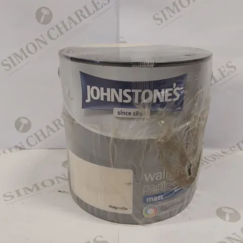 BOXED 2.5L JOHNSTONE'S WALL & CEILING PAINT MATT MAGNOLIA (1 BOX)