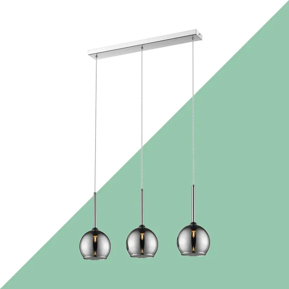 BOXED VIERGLINE 3-LIGHT KITCHEN ISLAND