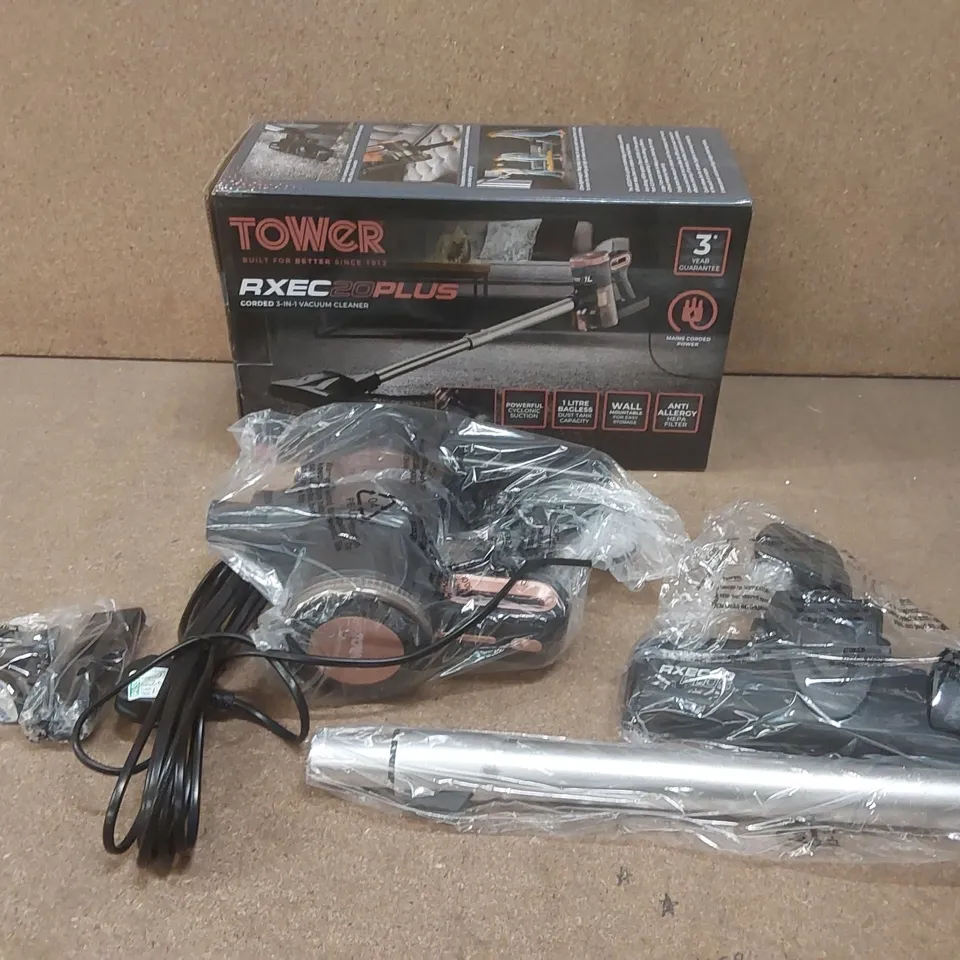 BOXED TOWER RXEC20PLUS 3-IN-1 VACUUM CLEANER