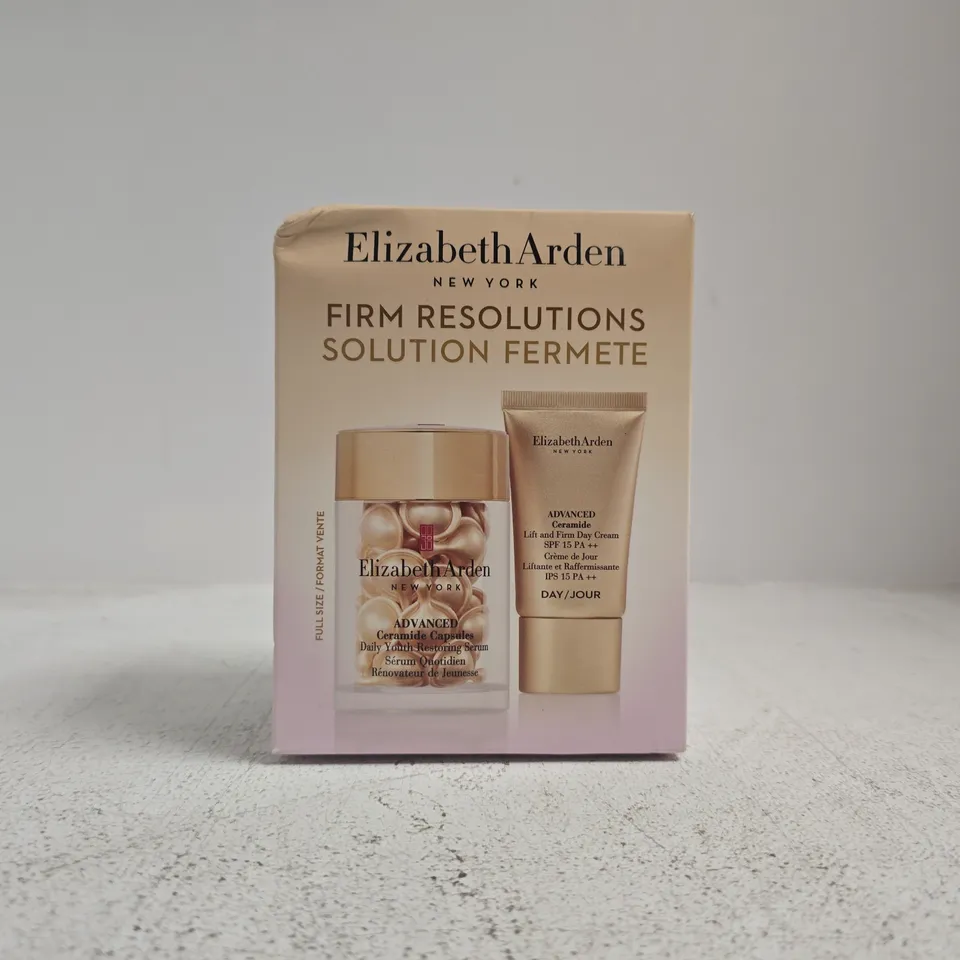 ELIZABETH ARDEN FIRM RESOLUTIONS ULTRA-NOURISHING DUO