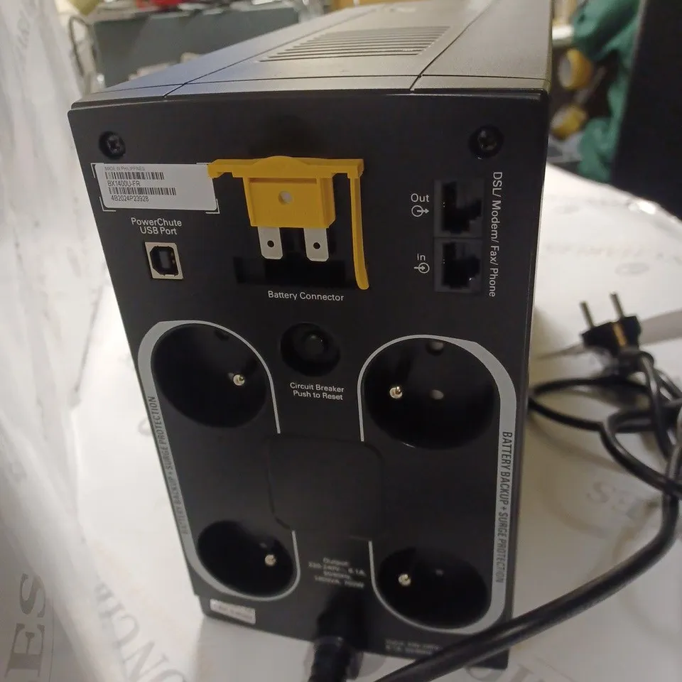 APC BACK-UPS BATTERY BACKUP 