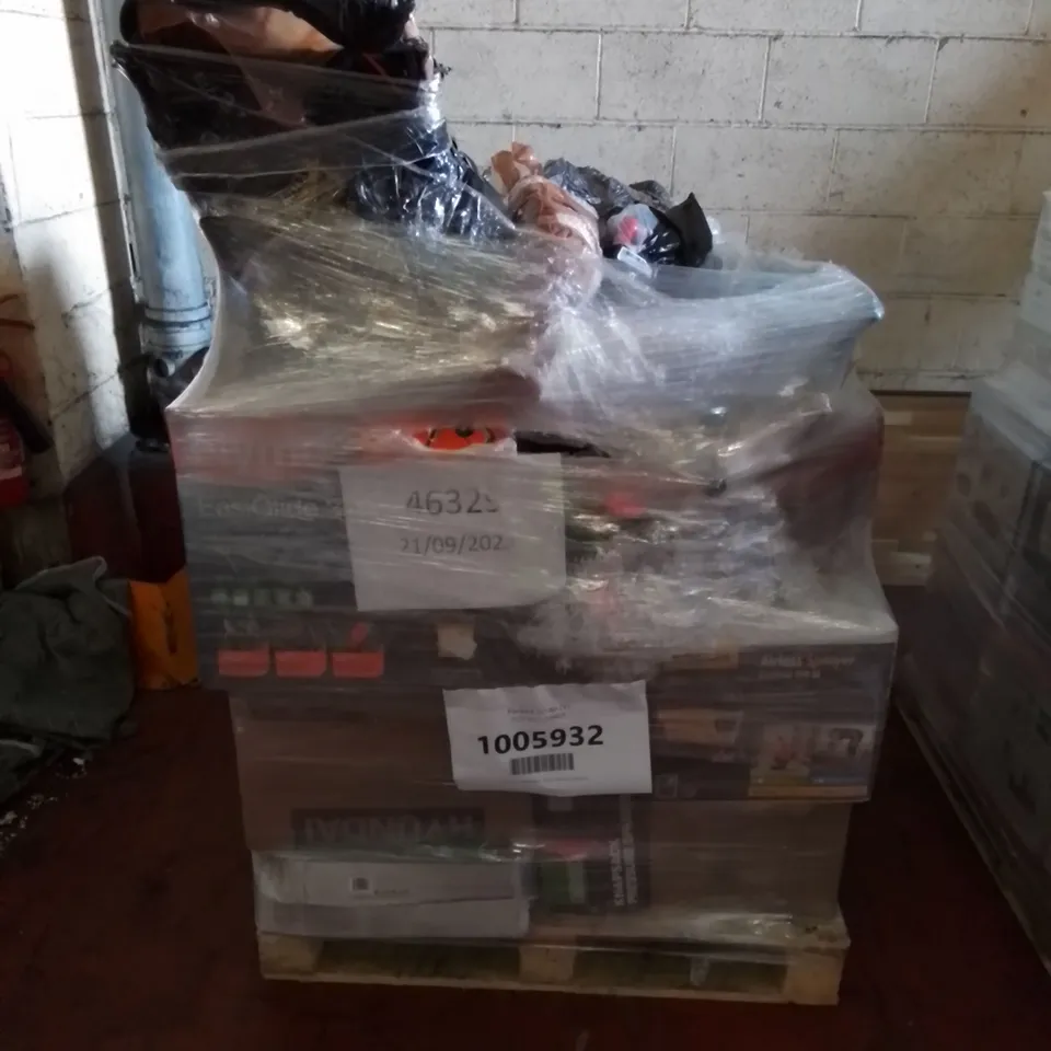 PALLET TO CONTAIN APPROXIMATELY  ASSORTED ELECTRONIC GOODS & PRODUCTS. INCLUDES