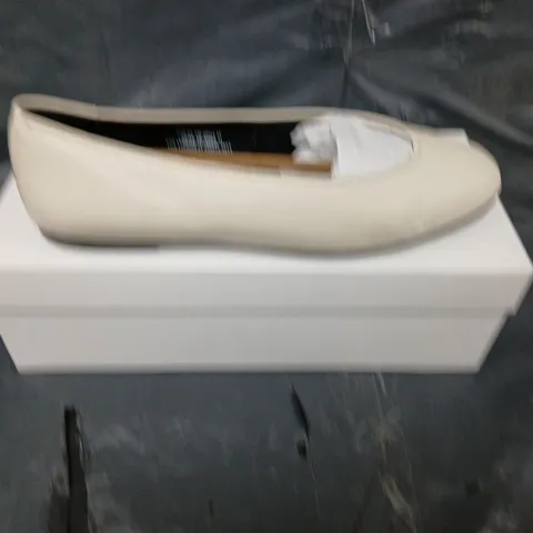 BOXED PAIR OF COS SLIP ON SHOES -UK SIZE 8