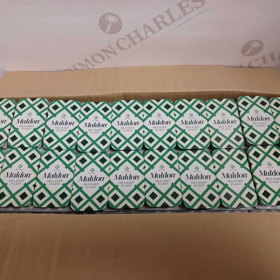 BOX OF 3X100 BOXES OF MALDON SALT PINCH TINS