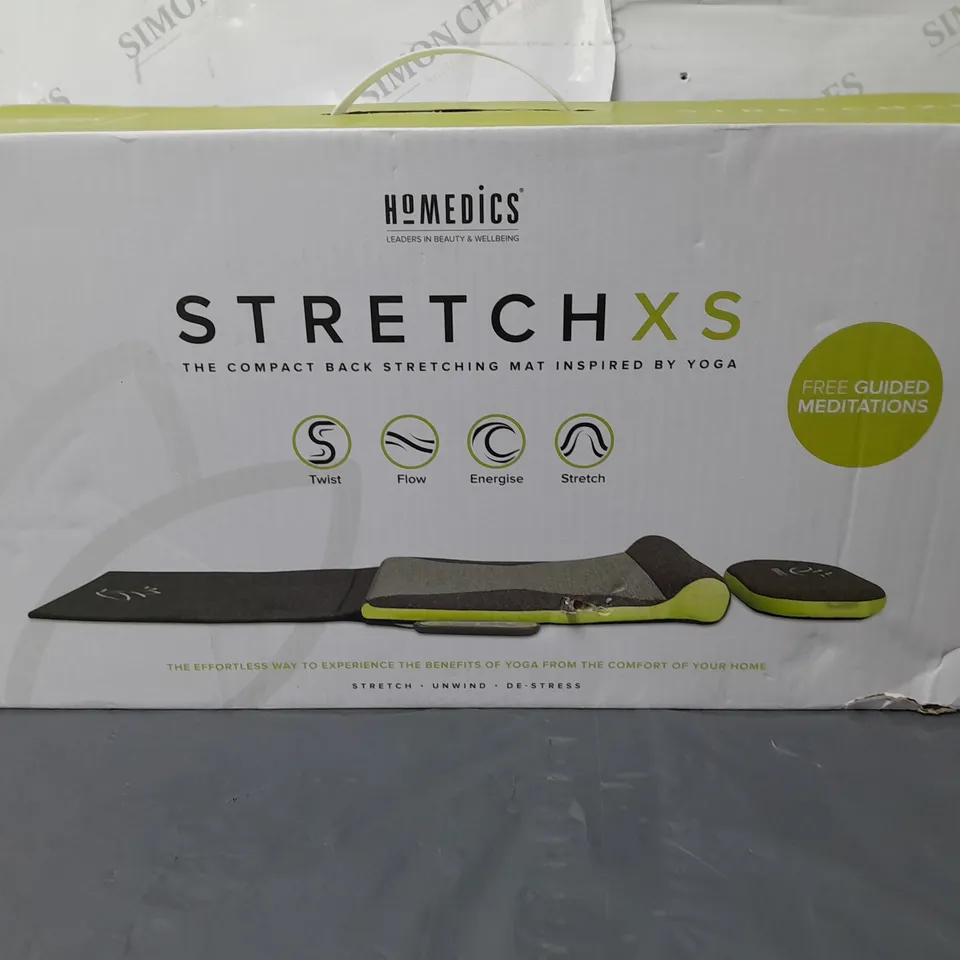 BOXED HOMEDICS STRETCH XS BACK STRETCHING MAT