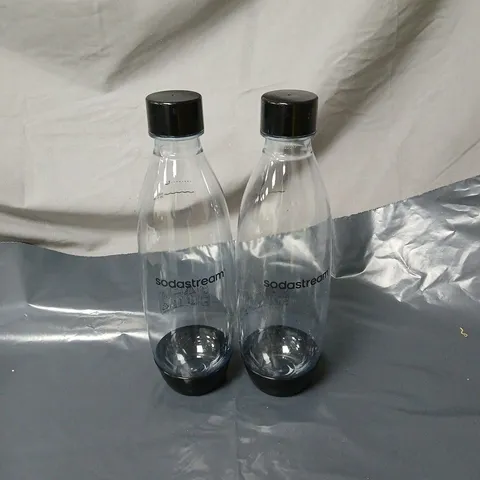 2 X SODASTREAM DISHWASHER SAFE CARBONATING BOTTLES