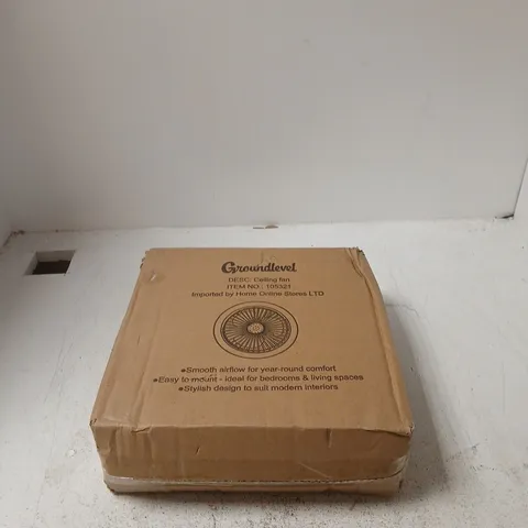 GROUNDLEVEL CEILING FAN - BOXED