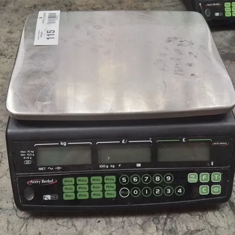 AVERY BERKEL FX50 RETAIL SHOP WEIGHING SCALE. 