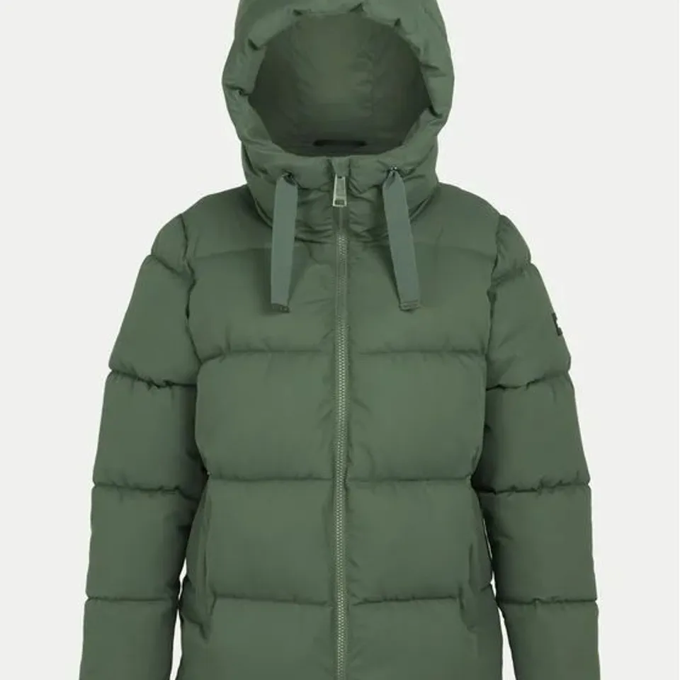 BRAND NEW REGATTA WOMENS ARILIE HOODED JACKET IN DARK FOREST GREEN - UK 12