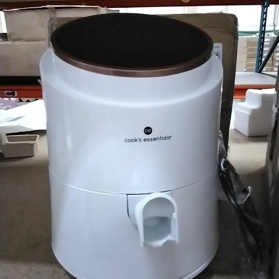 OUTLET COOK'S ESSENTIALS 1.5L COMPACT TOUCH SCREEN DIGITAL AIR FRYER WHITE