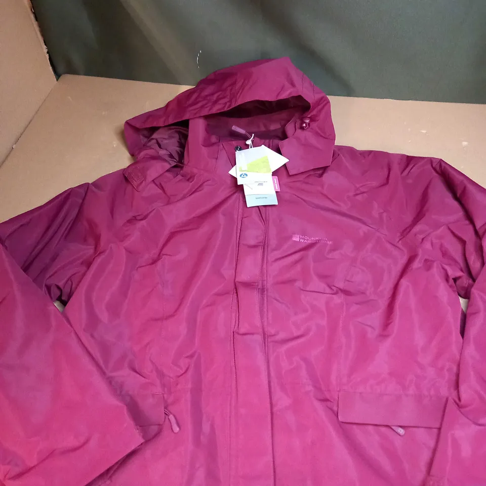 MOUNTAIN WAREHOUSE WATERPROOF JACKET SIZE 20
