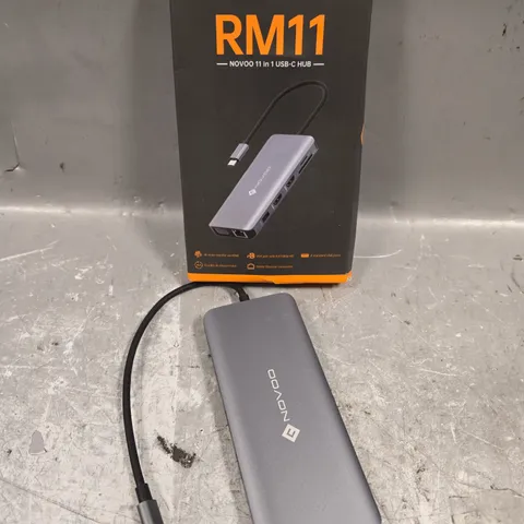 BOXED NOVOO RM11 11-IN-1 USB C HUB
