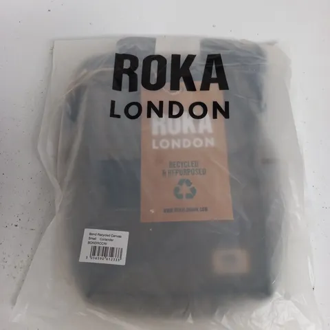 ROKA LONDON BOND RECYCLED CANVAS SMALL BAG