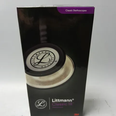 BOXED 3M LITTMANN CLASSIC III STETHOSCOPE