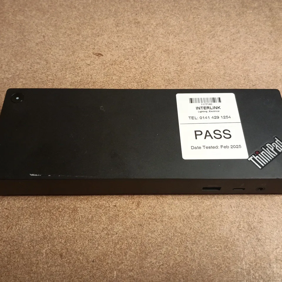 LENOVO THINKPAD THUNDERBOLT 3 DOCK GEN 2