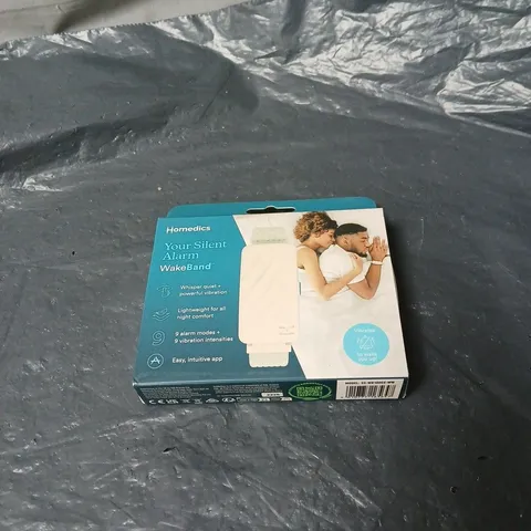 HOMEDICS YOUR SILENT ALARM WAKE BAND BOXED