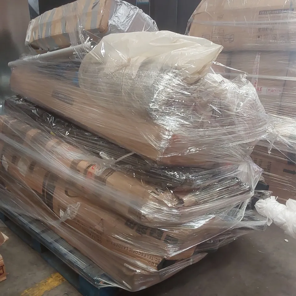 PALLET CONTAINING A VERY LARGE QUANTITY OF ASSORTED FURNITURE PARTS ECT