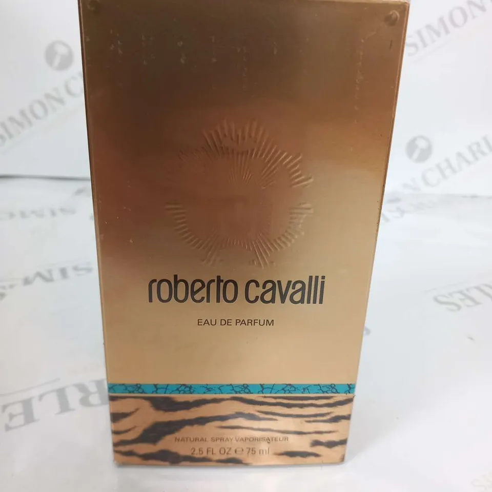 BOXED AND SEALED ROBERTO CAVALLI EAU DE PARFUM 75ML 