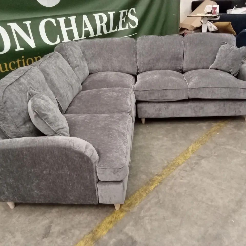 ROSALIND WHEELER GALILEE CORNER SOFA - CHARCOAL RRP £1119