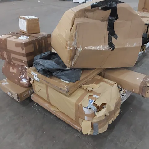 PALLET OF ASSORTED FURNITURE AND CONSUMER PRODUCT PARTS