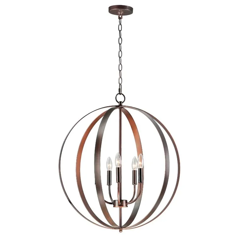 BOXED MIELKE 5 LIGHT GLOBE PENDANT