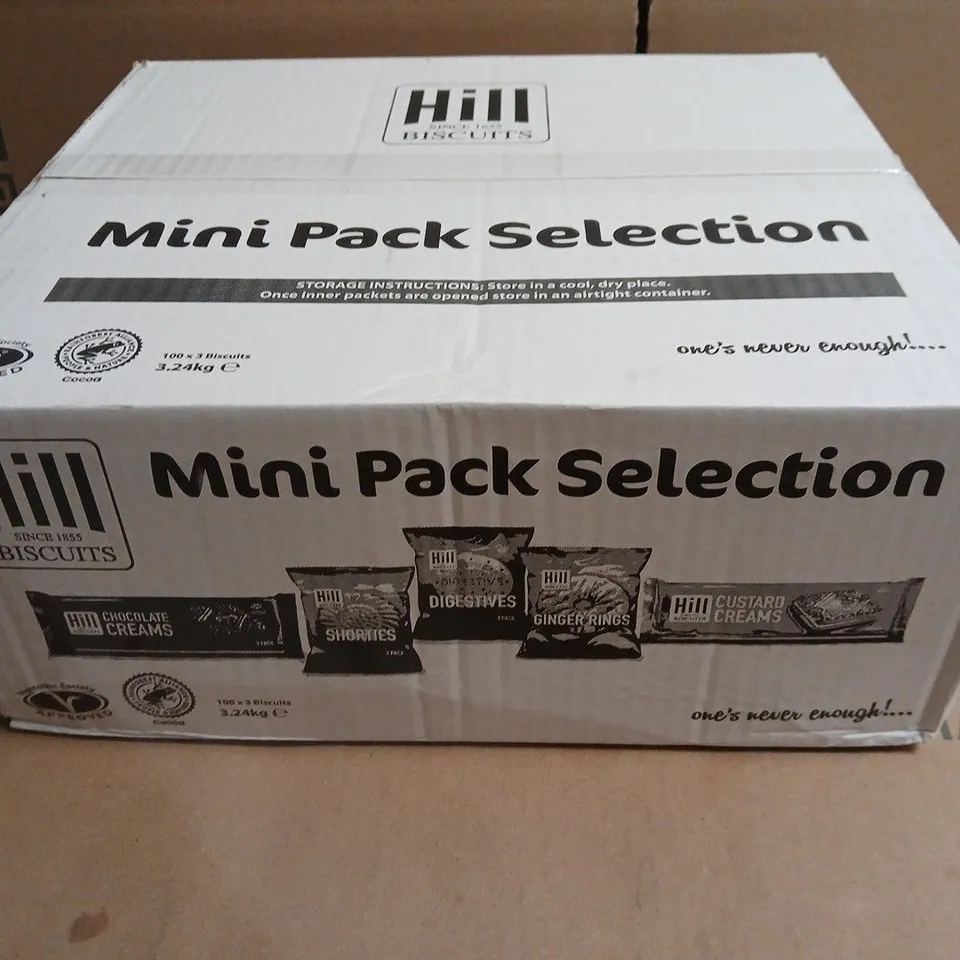 HILL MINI PACK SELECTION BISCUITS – BOXED
