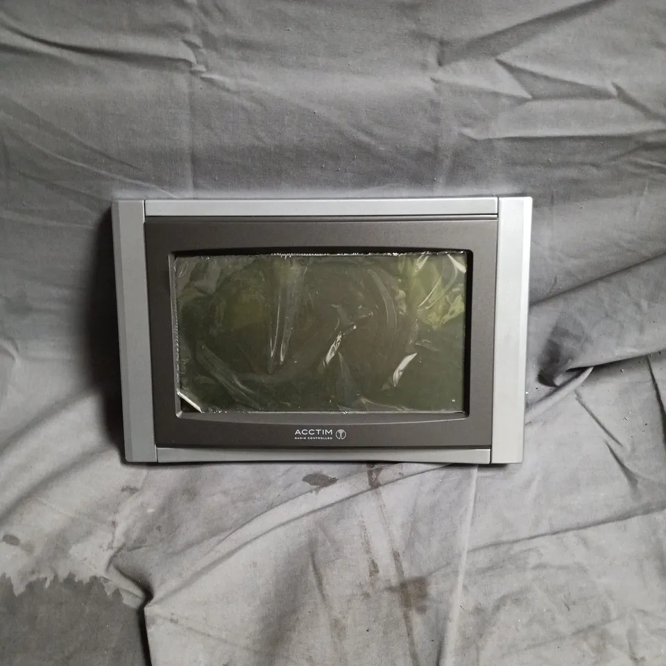 ACCTIM RADIO CONTROLLED DIGITAL CLOCK WITH CALENDAR & TEMPERATURE – BOXED