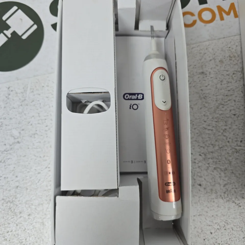 ORAL-B IO ELECTRIC TOOTHBRUSH – ROSE GOLD (BOXED)