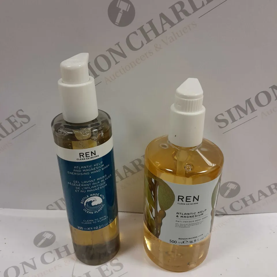 REN CLEAR SKICARE HAND WASH, AND BODY WASH 