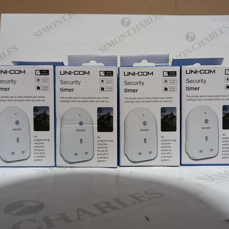 UNI-COM SET OF 4 SECURITY TIMERS