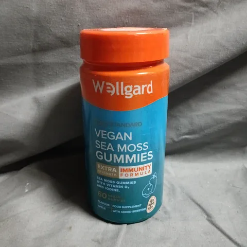 WELLGARD GOLD STANDARD VEGAN SEA MOSS GUMMIES (60 GUMMIES)