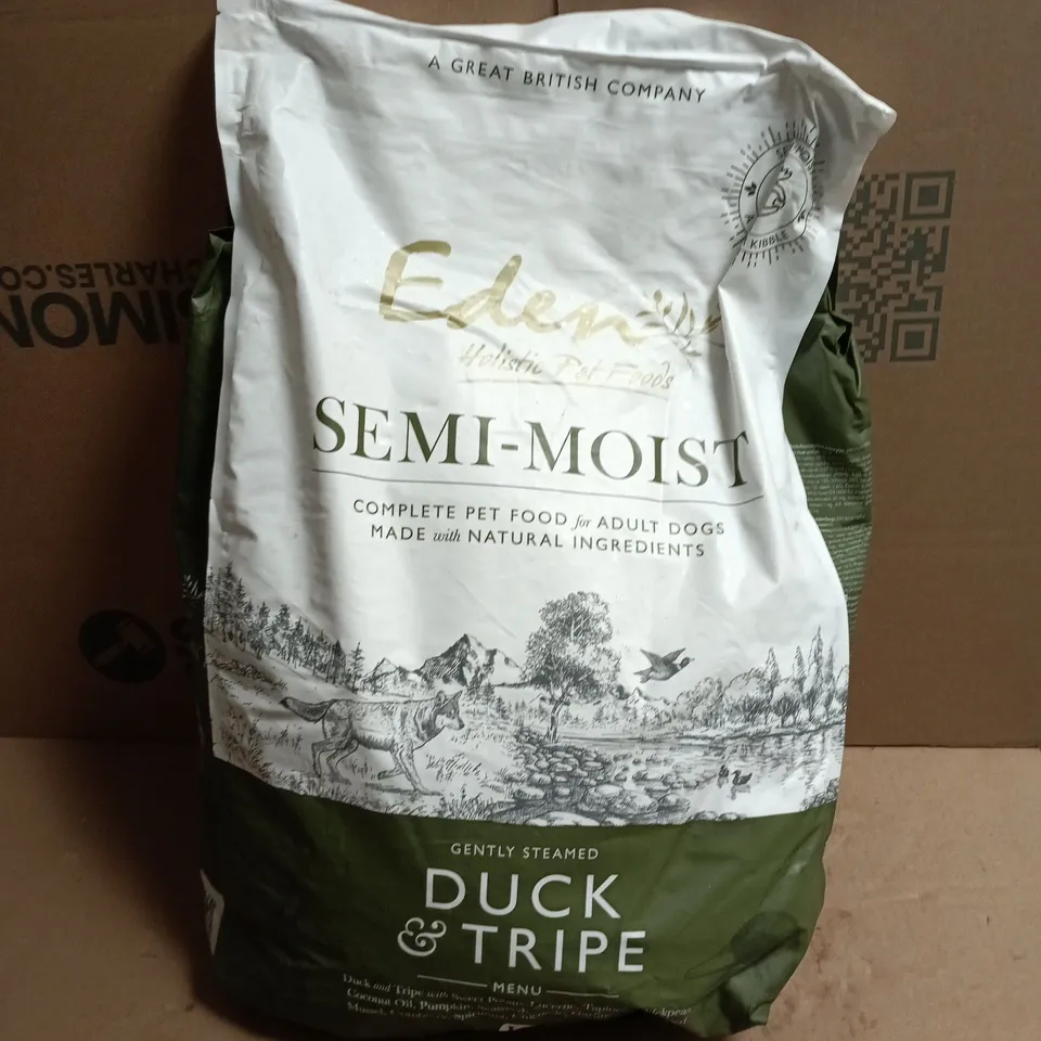 EDEN SEMI-MOIST GENTLY STEAMED DUCK & TRIPE (10KG)