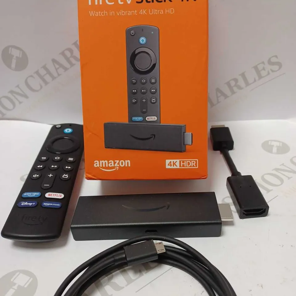 AMAZON FIRE TV STICK 4K ULTRA HD WITH ALEXA VOICE REMOTE