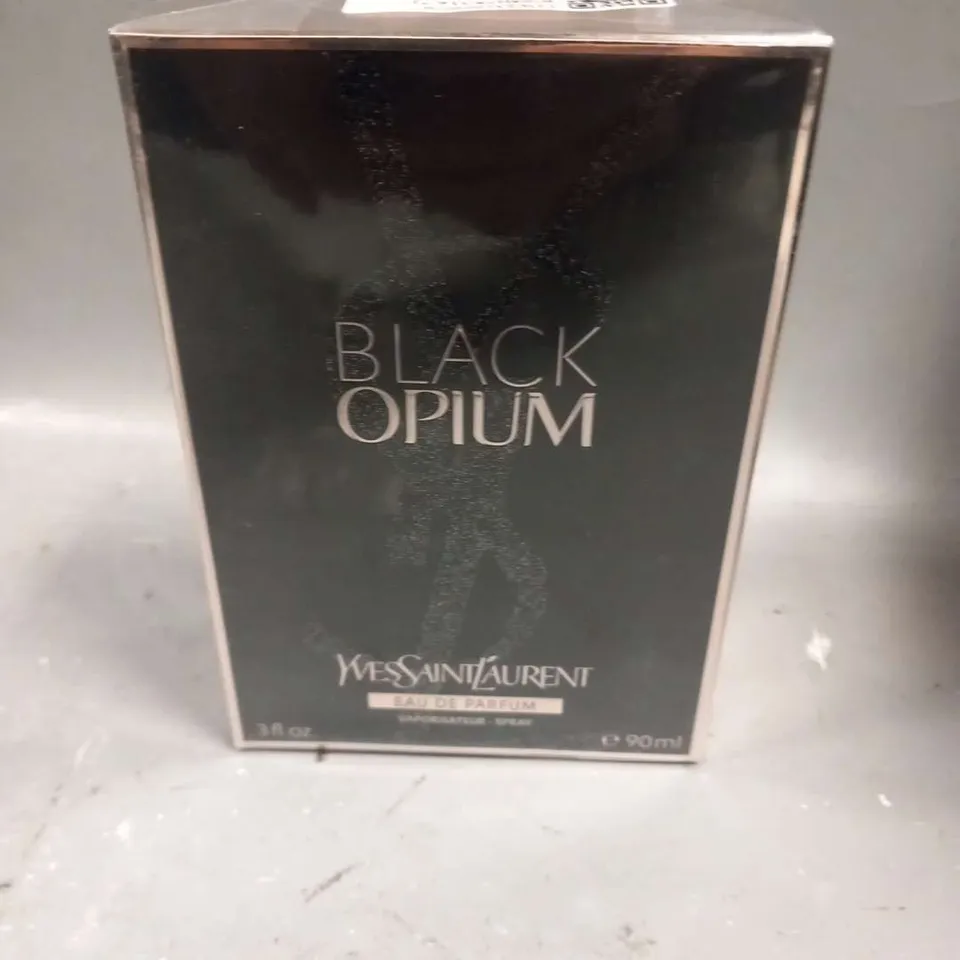 BOXED AND SEALED YVES SAINT LAURENT BLACK OPIUM EAU DE PARFUM 90ML