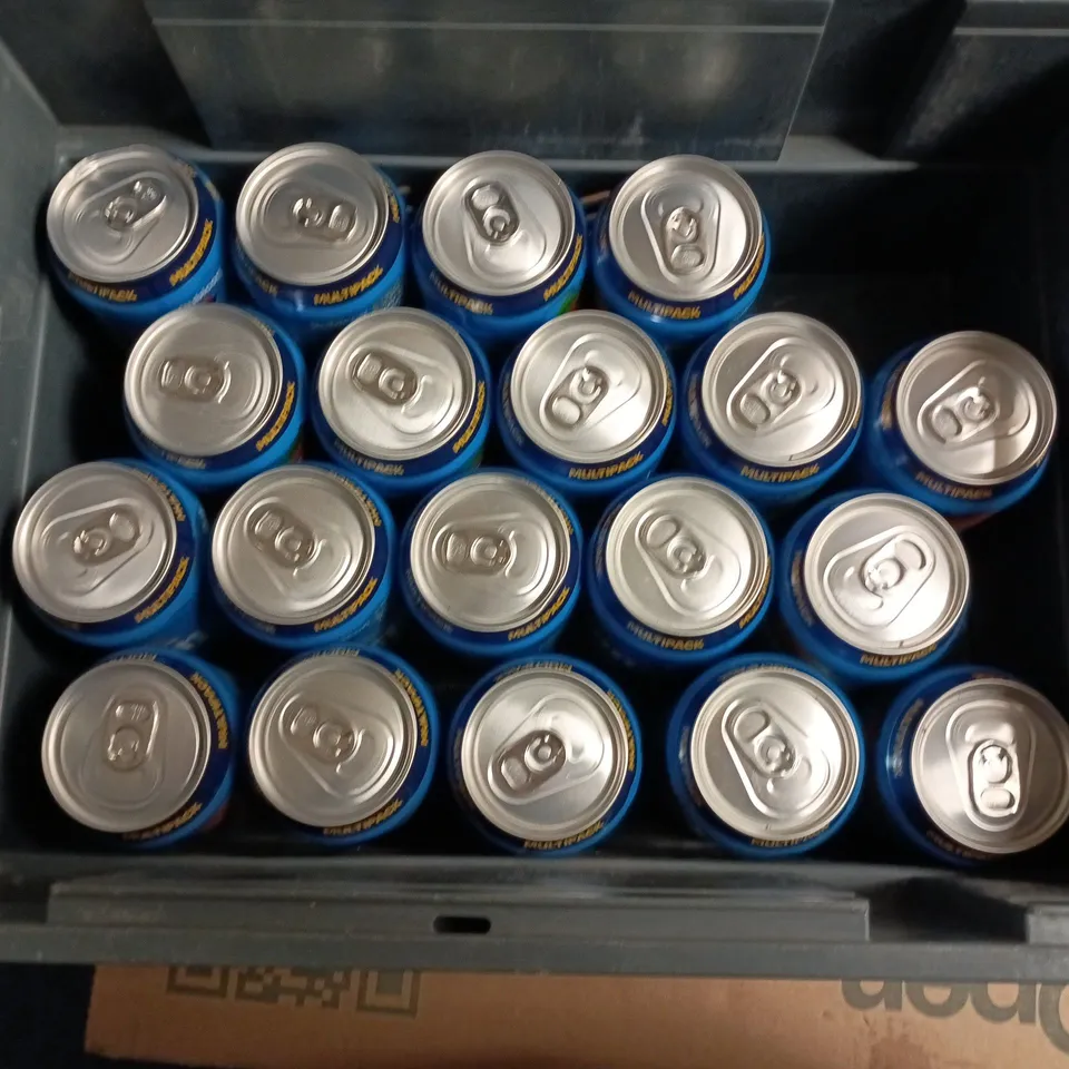 APPROXIMATELY 12 RUBICON MANGO SPARKLING 330ML CANS (BEST BEFORE MARCH 2027)