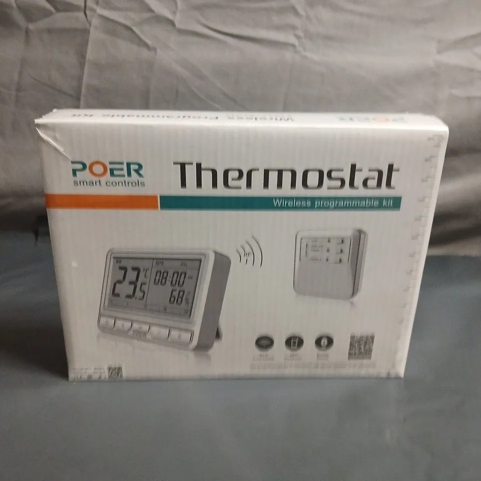 BOXED AND SEALED POER SMART HEATING THERMOSTAT