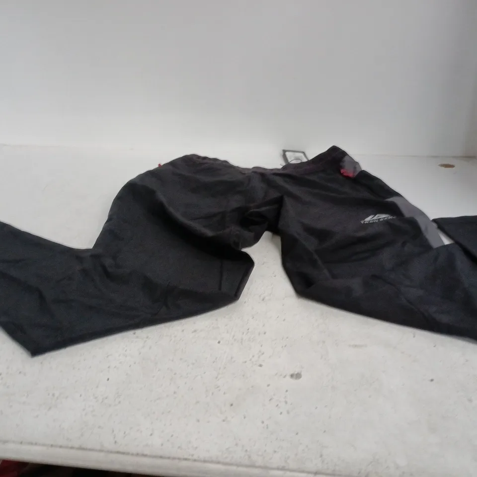 TRAILBERG AW25 TRIATHLON PANT – BLACK/VOLCANO GREY/BLAZING – SIZE S