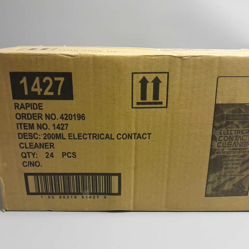 APPROXIMATELY 24 RAPIDE ELECTRICAL CONTACT CLEANER 200ML