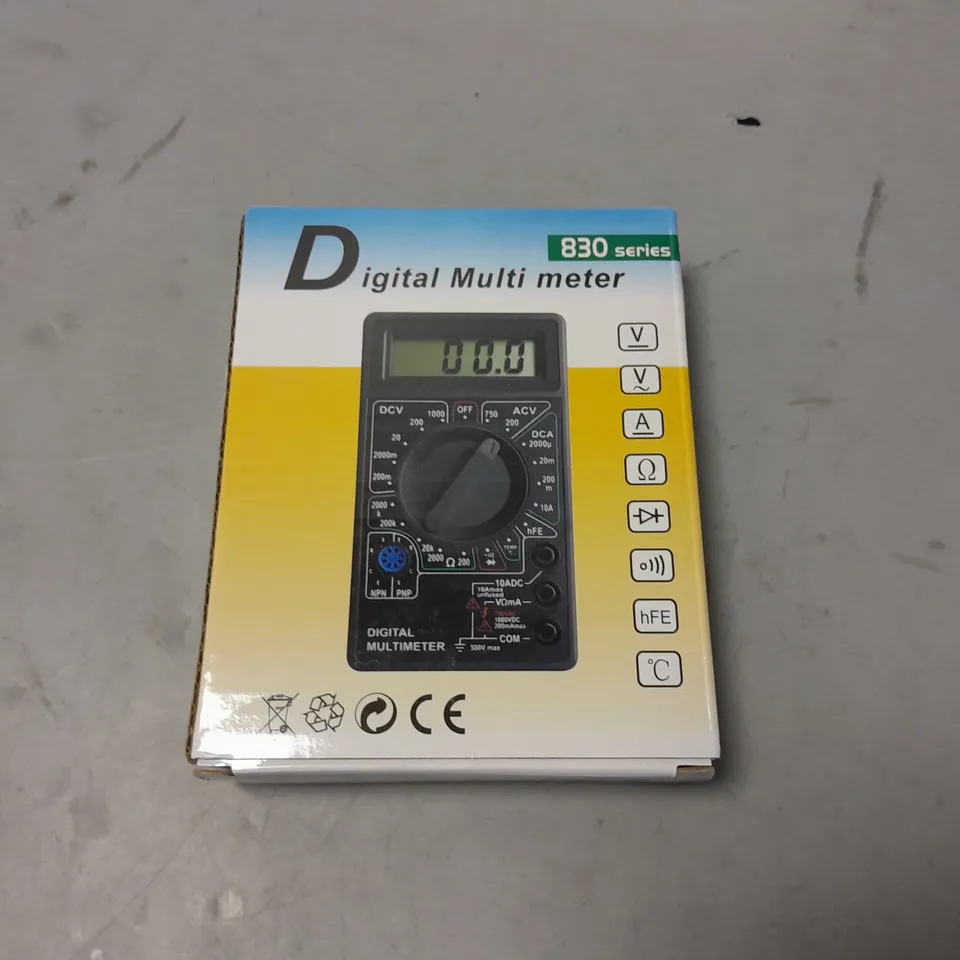 DIGITAL MULTI METER 830 SERIES