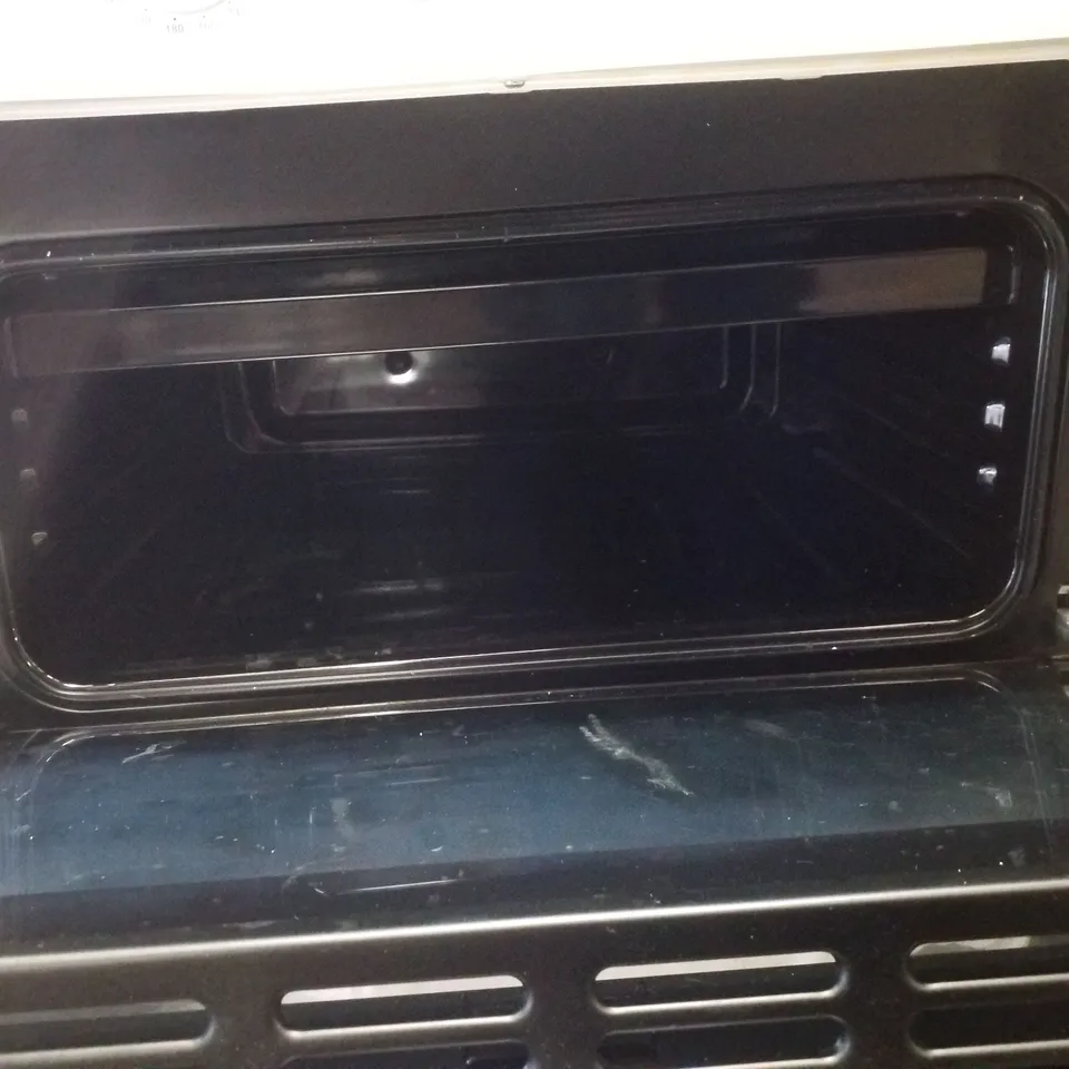 SWAN SX16730W 60CM ELECTRIC DOUBLE OVEN CERAMIC HOB COOKER - WHITE