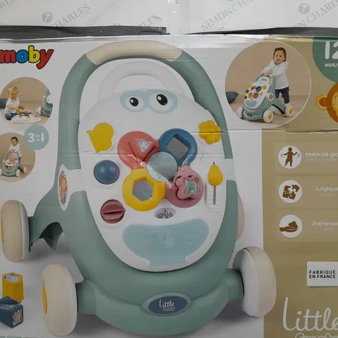 BOXED AND SEALED SMOBY 3-IN-1 WALKER