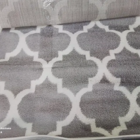 BRAND NEW BAGGED PACO HOME SIN66 SINAI RUG IN GREY - 60 x 100cm