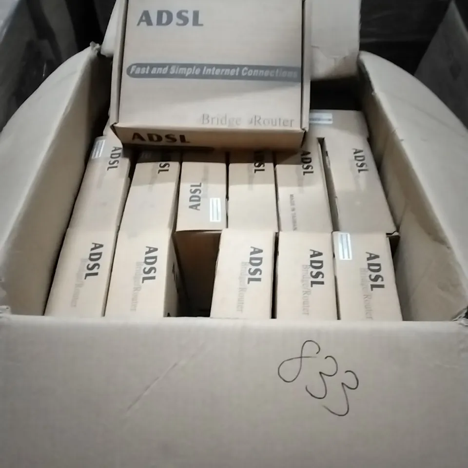PALLET OF ADSL ROUTER'S 