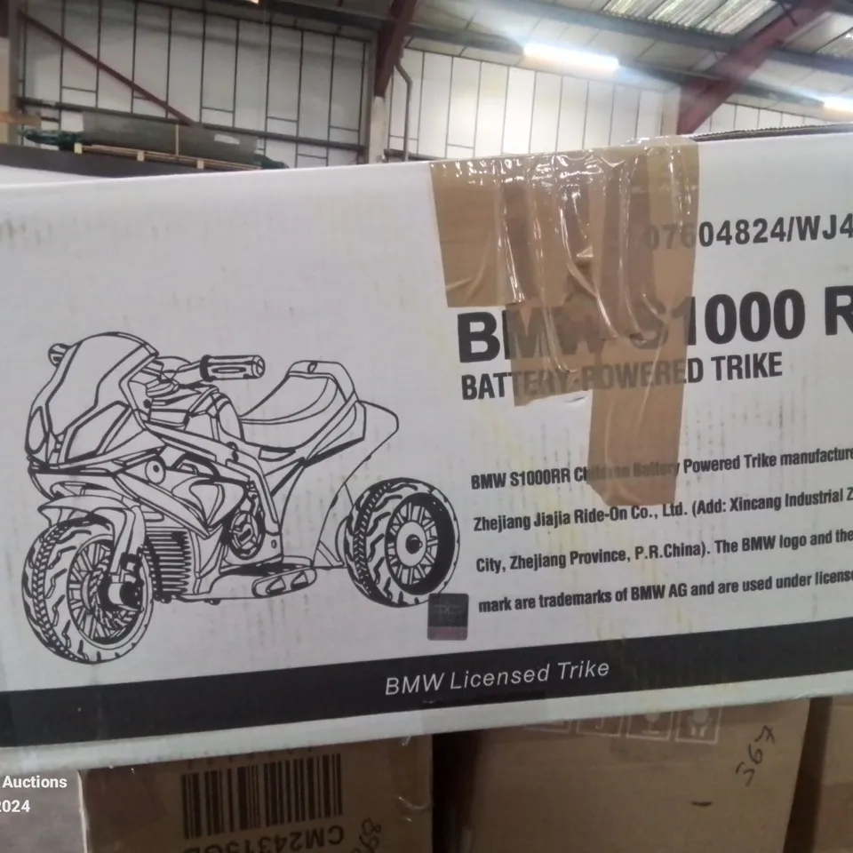 BOXED BMW S1000 RR KIDS RIDE ON TRIKE