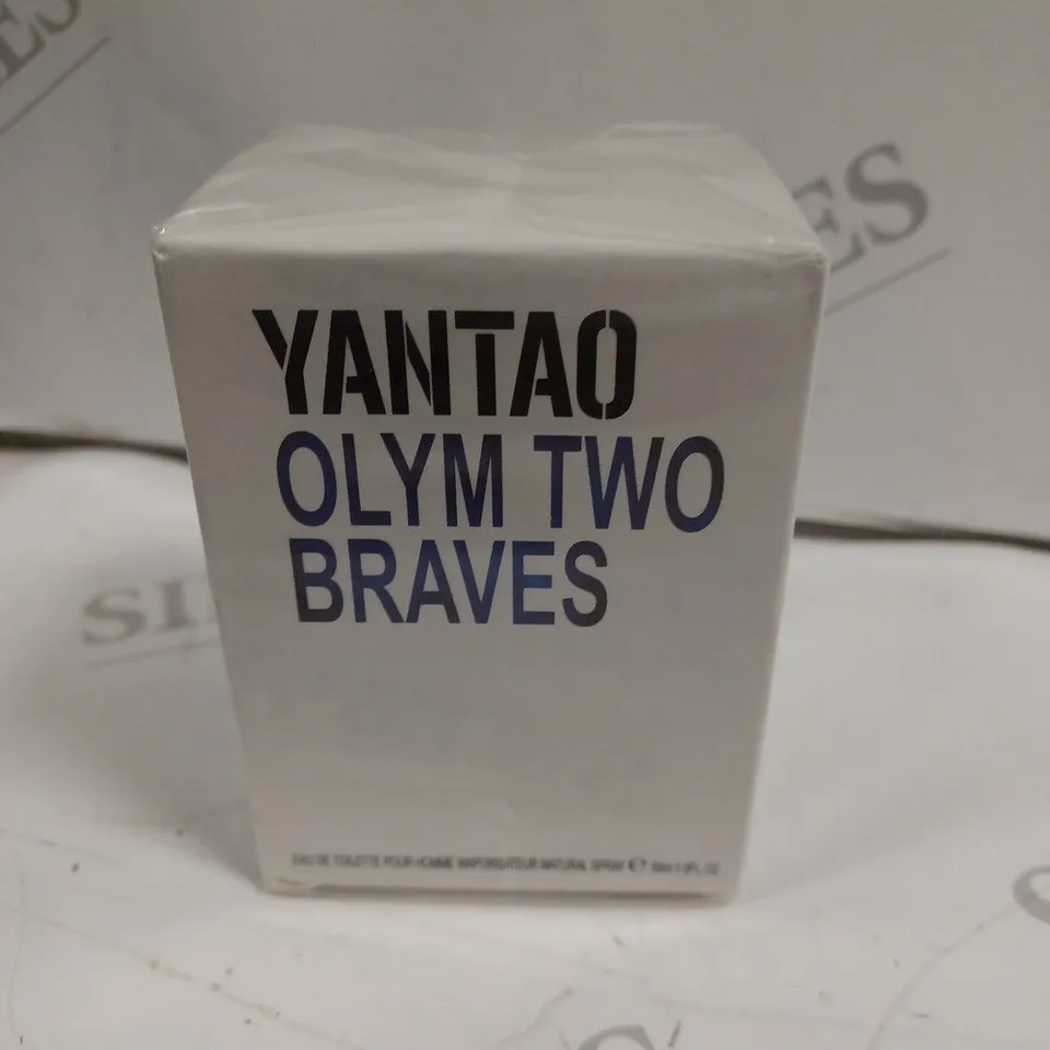 BOXED AND SEALED YANTAO OLYM TWO BRAVES EAU DE TOILETTE 30ML